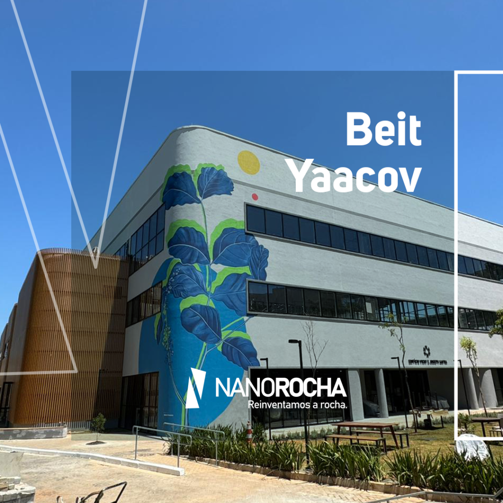 Sem repintura por 10 anos. Escola Beit Yaacov utiliza NanoRocha