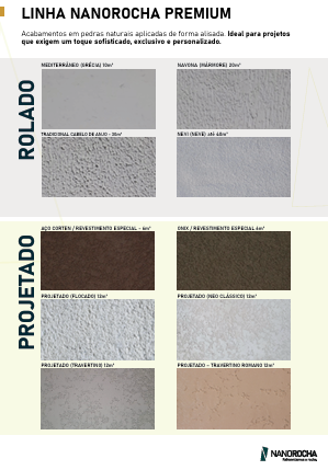 Imagem linha nanorocha premium